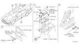 Diagram for Infiniti Q45 Air Bag Sensor - 98820-AS525
