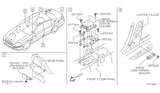 Diagram for 2006 Infiniti Q45 Air Bag Sensor - K8830-CW50A