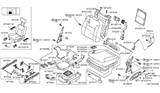 Diagram for 2003 Infiniti Q45 Seat Cushion - 87350-AR677