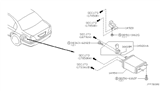 Diagram for 2006 Infiniti Q45 Vapor Canister - 14950-3H001