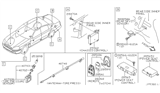 Diagram for Infiniti Q45 TPMS Sensor - 40700-AR300