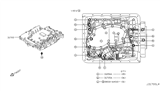 Diagram for 2003 Infiniti M45 Valve Body - 31705-90X01