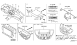 Diagram for 2005 Infiniti Q45 Climate Control Module - 28395-AT704