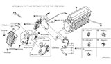 Diagram for 2015 Infiniti Q50 Battery Terminal - 295F2-4GA0A