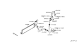 Diagram for 2019 Infiniti Q60 Radiator Hose - 21307-5CA6A