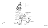 Diagram for 2016 Infiniti Q50 Power Steering Pump - 49110-4HK5A