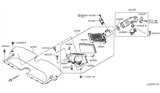 Diagram for Infiniti Q50 Air Filter Box - 16500-HG00C