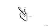 Diagram for Infiniti Q50 A/C Idler Pulley - 11927-HG00C