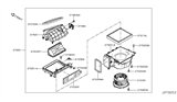 Diagram for 2017 Infiniti Q50 Blend Door Actuator - 27730-4GF0A