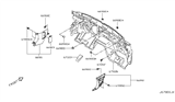 Diagram for 2018 Infiniti Q60 Dash Panels - 67900-4GF5A