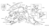 Diagram for 2017 Infiniti Q50 Glove Box - 68500-4GF2B