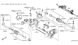 Diagram for 2017 Infiniti Q50 Steering Gear Box - 49200-6HL1A