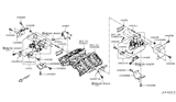 Diagram for Infiniti Q50 Exhaust Heat Shield - 14450-5CA0B