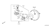 Diagram for Infiniti Brake Master Cylinder - D6010-4GK7A
