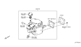 Diagram for 2014 Infiniti Q50 Brake Booster - 46007-4GG8D