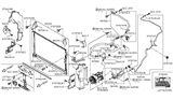 Diagram for 2015 Infiniti Q50 A/C Condenser - 92100-4GA0A