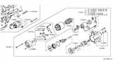 Diagram for 2018 Infiniti Q50 Starter Motor - 23300-4GD0C