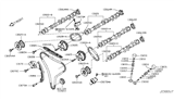 Diagram for Infiniti Variable Timing Sprocket - 13025-HG00D