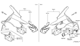 Diagram for Infiniti Fender - G8101-4GAMA