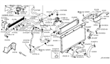 Diagram for Infiniti Automatic Transmission Oil Cooler Hose - 21631-4GB0A