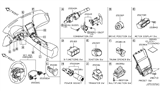 Diagram for 2016 Infiniti Q50 Cigarette Lighter - 25331-3SH0A