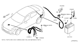 Diagram for Infiniti Q50 Battery Terminal - 24340-8Y21C