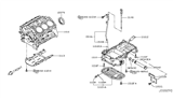 Diagram for Infiniti Oil Pan - 11110-5CA2A