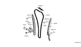 Diagram for Infiniti Timing Chain Tensioner - 13070-HG00D