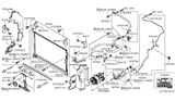 Diagram for Infiniti Q50 A/C Condenser - 92100-5CF0A