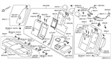 Diagram for Infiniti Seat Cushion - 88300-4HK1A