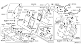 Diagram for 2019 Infiniti Q50 Armrest - 88700-4GB1C