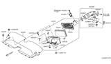 Diagram for 2014 Infiniti Q70 Air Filter - 16546-30P00