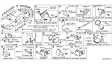 Diagram for 2018 Infiniti Q50 Parking Assist Distance Sensor - 28438-6HE1A