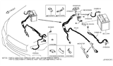 Diagram for 2017 Infiniti Q70 Battery Cable - 24083-JL05A