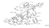 Diagram for 2021 Infiniti Q50 Air Bag - K8515-4HK0A