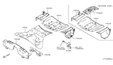 Diagram for Infiniti Floor Pan - G4514-4GAMA