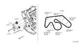 Diagram for 2019 Infiniti Q60 A/C Idler Pulley - 11925-4JM0A