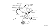 Diagram for 2018 Infiniti Q50 Intercooler - 14461-4GC0A