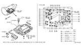 Diagram for 2015 Infiniti Q50 Valve Body - 31705-X985B