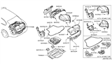 Diagram for Infiniti QX80 Door Handle - 90940-1LA0B