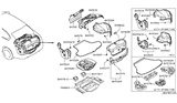 Diagram for Infiniti G25 Door Handle - 90940-1LA0B