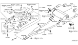 Diagram for 2016 Infiniti Q50 Catalytic Converter - 20020-4GA0A