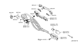 Diagram for Infiniti Door Handle - 82640-4GA4A