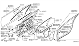 Diagram for 2020 Infiniti Q50 Door Check - 80430-4GA0A