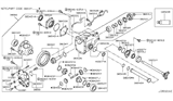 Diagram for 2017 Infiniti Q50 Differential - 38500-4HZ2A