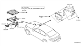 Diagram for 2015 Infiniti Q50 Engine Control Module - 23703-1UX1A