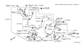 Diagram for Infiniti Q50 Power Steering Hose - 49720-4GB0B