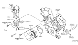 Diagram for 2019 Infiniti Q50 Water Pump - 21010-4HK0A