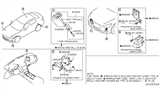 Diagram for Infiniti Q50 TPMS Sensor - 40700-4GA0B