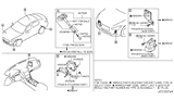 Diagram for 2018 Infiniti Q60 TPMS Sensor - 40704-3AN0A